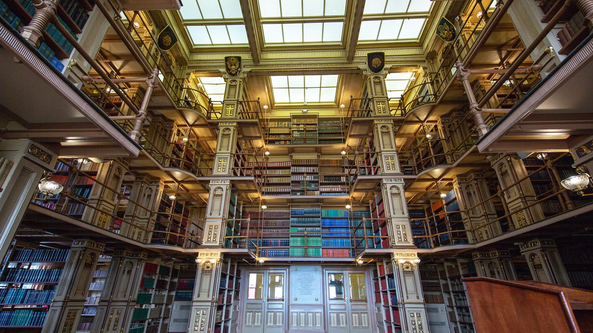 Riggs Library Interior